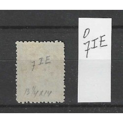 Netherlands 7IE Willem III  1867  VFU/used  CV 35 €