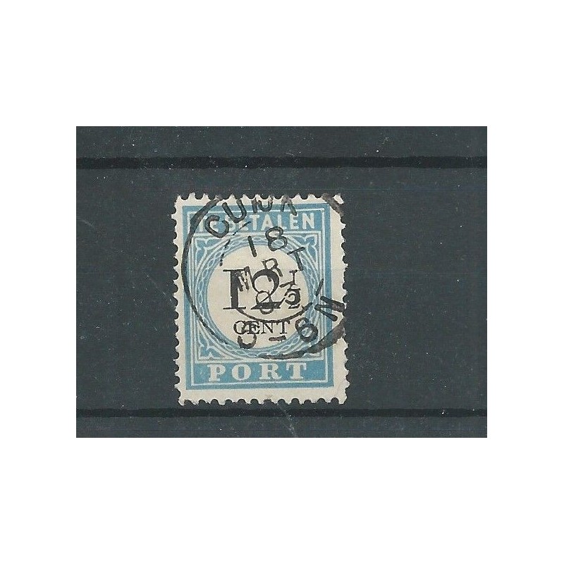 Netherlands P8 with "CUIJK 1893"  VFU/used   CV 40+€