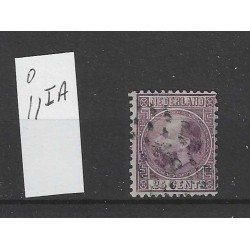 Netherlands 11I-A Willem III  VFU/used  CV 125 €