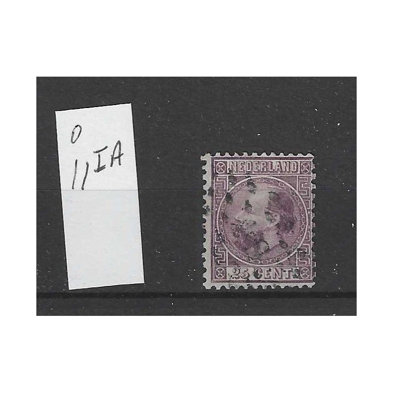 Netherlands 11I-A Willem III  VFU/used  CV 125 €
