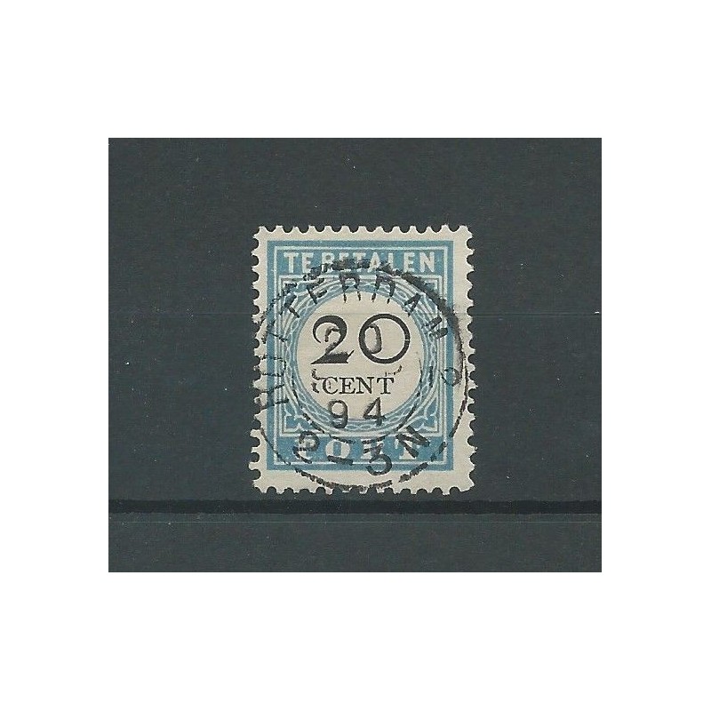Netherlands P10 with "ROTTERDAM-2 1894"  VFU/used   CV 25+€