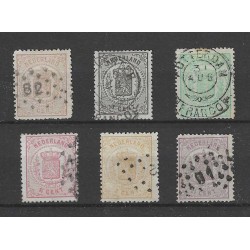 Netherlands 13-18 Arms set VFU/used  CV 334 €