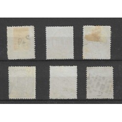 Netherlands 13-18 Arms set VFU/used  CV 334 €