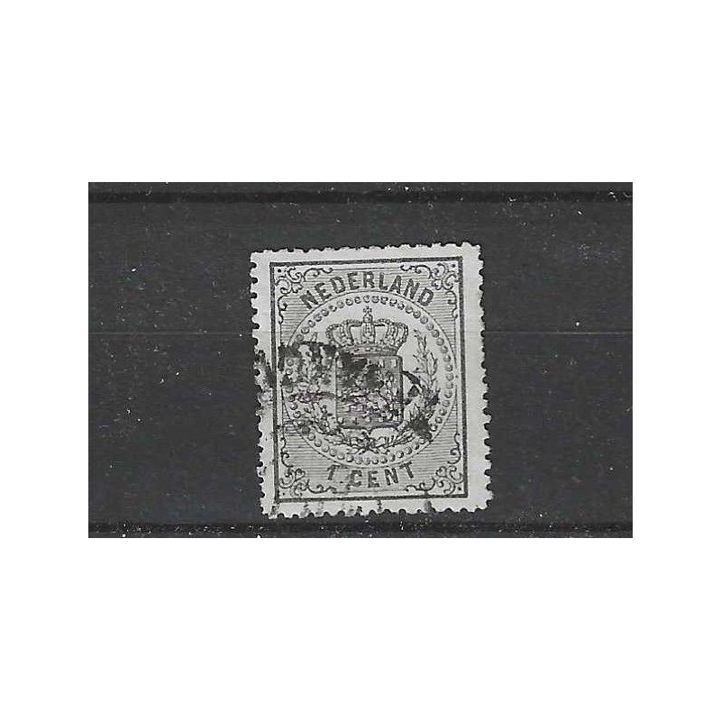 Netherlands 14A Arms 1869 VFU/used  CV 100 €