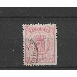 Netherlands 16B Arms 1869  VFU/used  CV 100 €