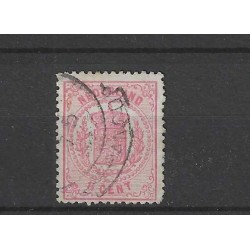 Netherlands 16B Arms 1869  VFU/used  CV 100 €