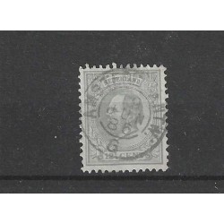 Netherlands 22 with "AMSTERD:ANTW:-G 1886" VFU/used  CV 10+ €