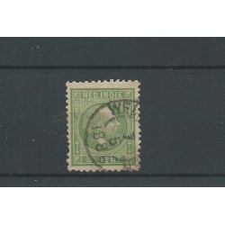 Dutch East Indies 8G  11,5x12 gr.gt  VFU/used  CV 25 €