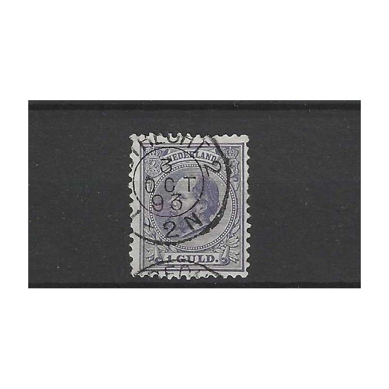 Nederland 28 met "Utrecht-2 1893"  kleinrond VFU/gebr  CV 77 €