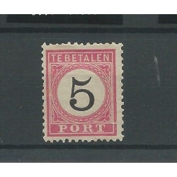 Dutch East Indies  P6fd-B  DOORLOPER  MH/unused  CV 23 €