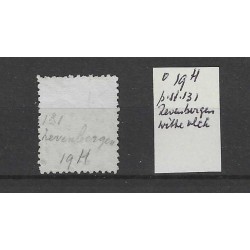Netherlands 19 with 131 numeral dot cancel and drukfout VFU/used  CV ?? €