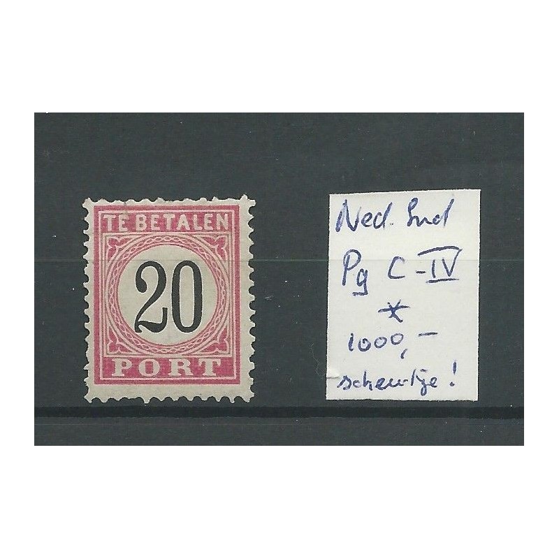 Dutch East Indies  P9C-IV   MH/unused  CV 1000 € lees