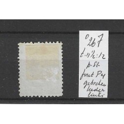 Netherlands 26J  with plate flaw P4 VFU/used  CV 60 €