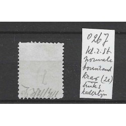 Netherlands 26J  with plate flaw PM4 VFU/used  CV 80 €