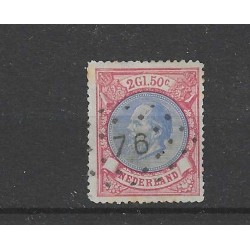 Netherlands 29 with numeral dot cancel 76 VFU/used  CV 200 €