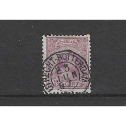 Netherlands 42 with "UTRECHT-ROTTERDAM 1897"  VFU/used  CV 10+€