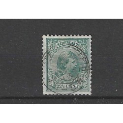 Netherlands 41 with "AMSTERD:SPIEGELSTR 1893"  VFU/used  CV 30+€