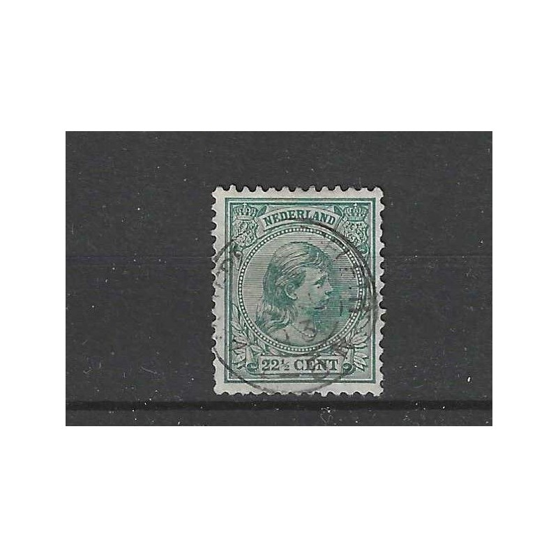 Netherlands 41 with "AMSTERD:SPIEGELSTR 1893"  VFU/used  CV 30+€