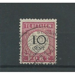 Dutch East Indies  P16 with speciaal cancel !!  CV  ?? €