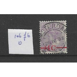 Netherlands  106fb Opruimingsuitgifte VFU/used CV 50+ €