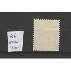 Netherlands  106 OPDRUKFOUT  Opruimingsuitgifte MH/unused CV 50+ €