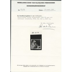 Dutch East Indies  243a VERTICAL WM   VFU/used  CV  650 € with Certificate