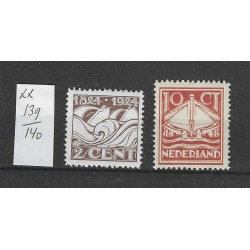 Netherlands  139-140 Reddingsmaatschappij  MNH CV 24 €