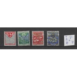 Netherlands  199a-202a  Child Welfare 1926  VFU/used   CV 155 €