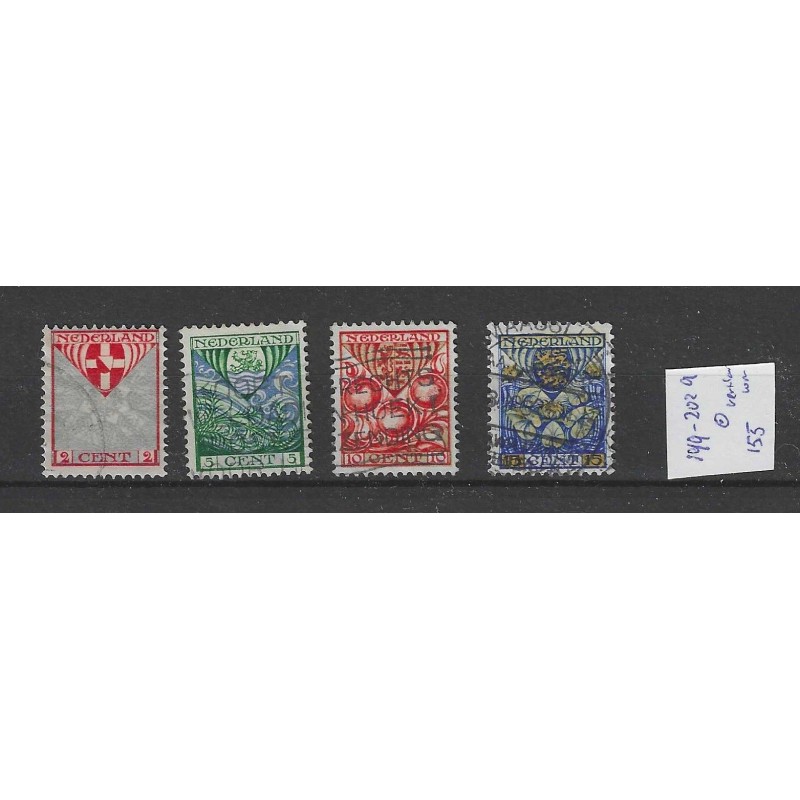Netherlands  199a-202a  Child Welfare 1926  VFU/used   CV 155 €