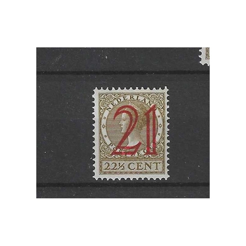 Netherlands  224 Provisional stamp  MNH CV 55 €