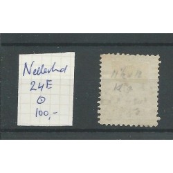 Netherlands  24E Willem III 1872 VFU/used  CV  100 €