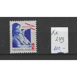 Netherlands  243 Child Welfare 1931 MNH CV 100 €