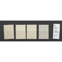 Netherlands  257-260 Zeemanszegels  MNH CV 152 €