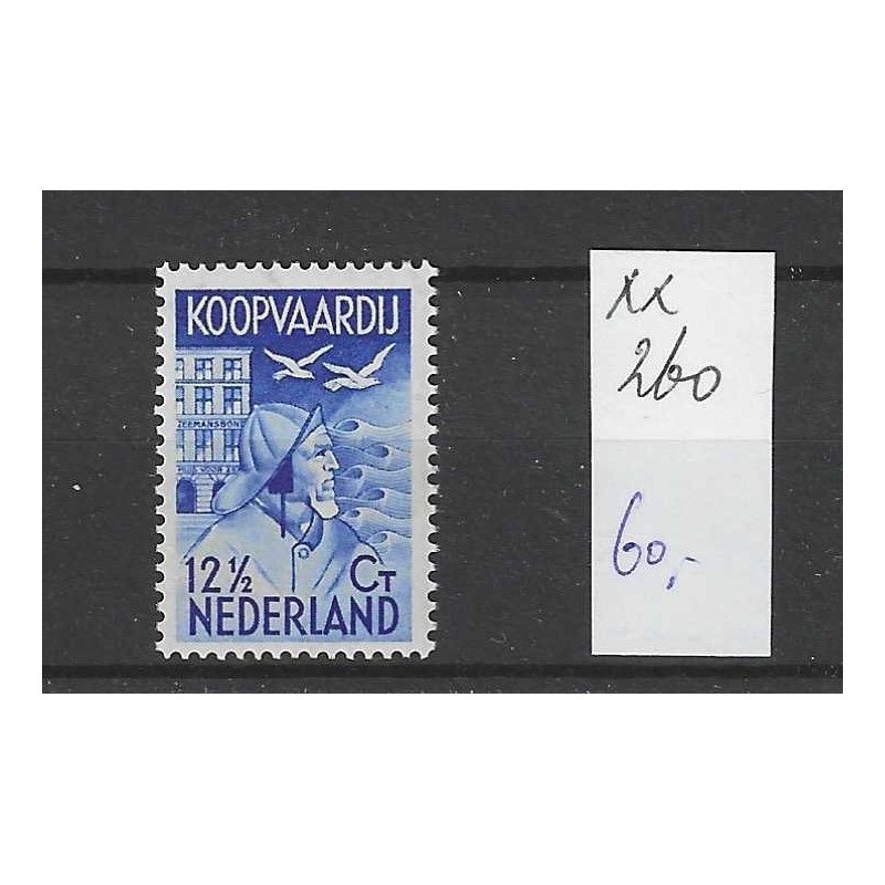 Nederland  260 Zeemanszegel  MNH/postfris CV 65 €