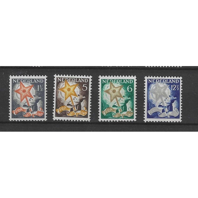 Netherlands  261-264 Child Welfare 1933 MNH CV 107 €