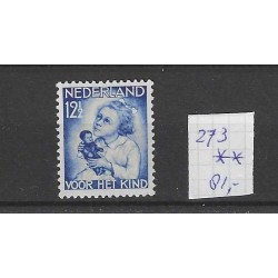 Netherlands  273 Child Welfare  1934  MNH CV 81 €