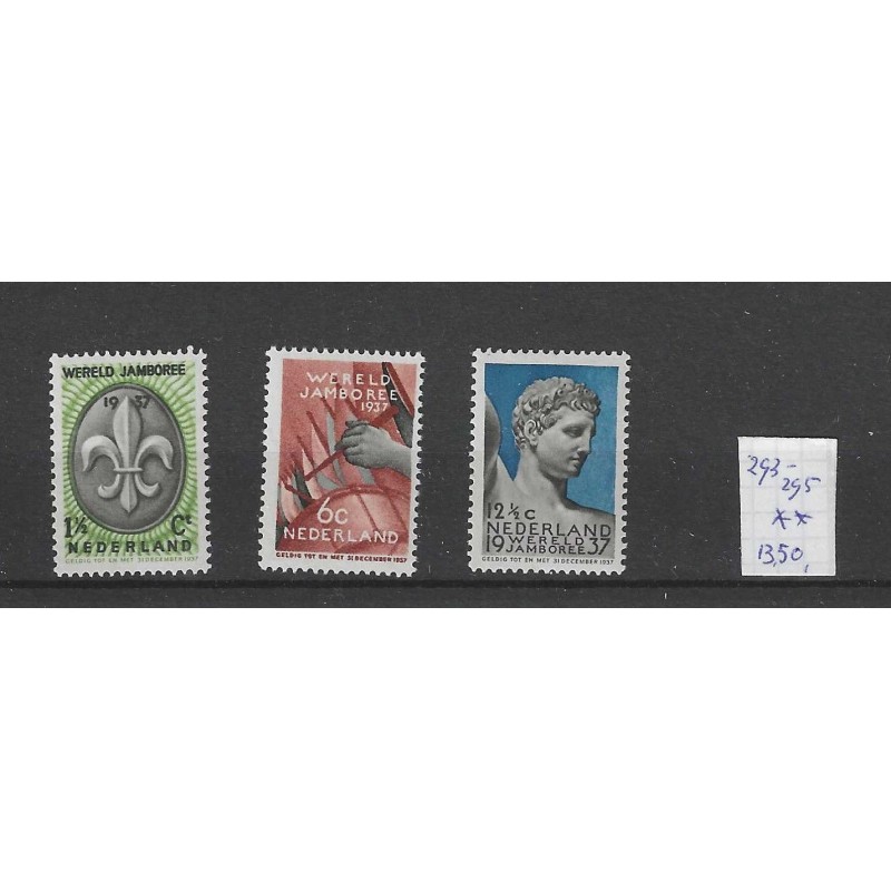 Netherlands  293-295 Jamboree MNH CV 13,5 €