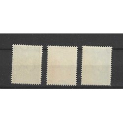 Netherlands  310-312 Wilhelmina  MNH CV 15 €