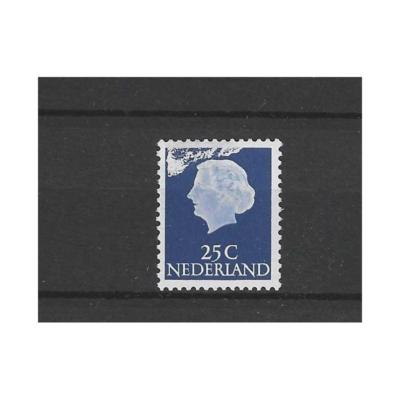 Netherlands  623 Wilhelmina missende kleur MNH CV ?? €