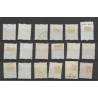 Netherlands  R1-18 Two-sided Syncopated perforation z. wm VFU/used CV 360 €