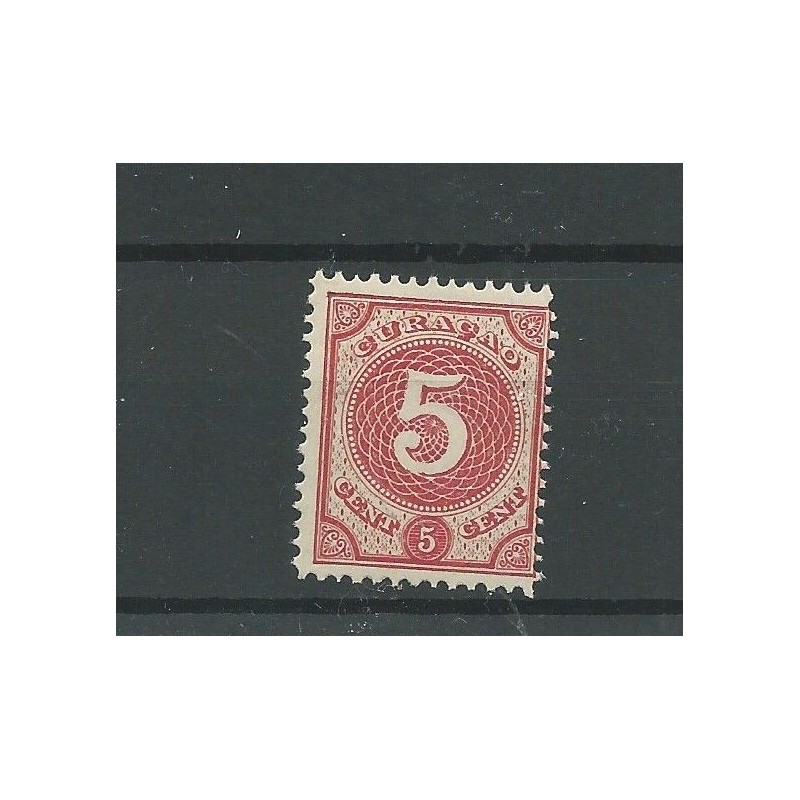 Curaçao  17 Numeral 5ct  MNH  CV 150 €