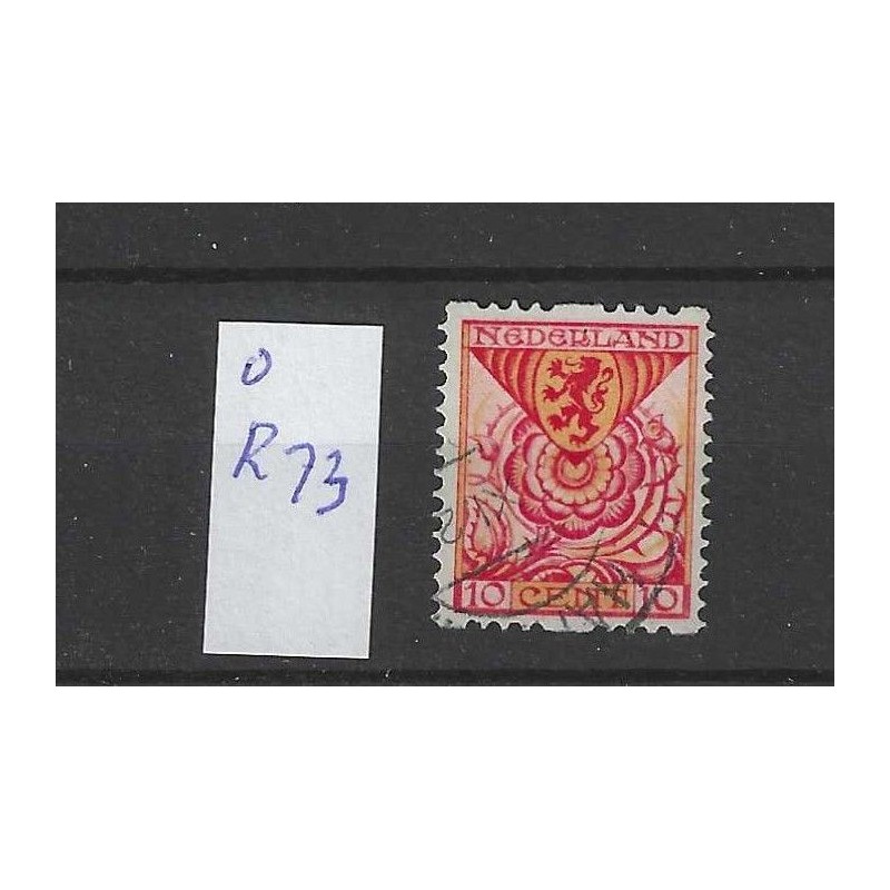 Nederland  R73 Roltanding  kind 1925 VFU/gebr CV 70 €