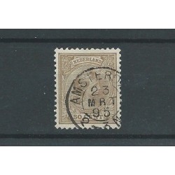 Netherlands 43A Zandkleur  VFU/used  CV 60 €