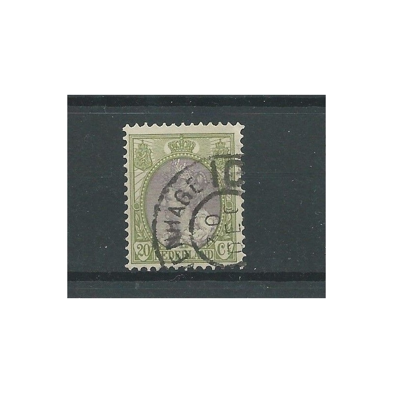 Netherlands 69 "GRAVENHAGE-10" large round cancel  CV 20 €