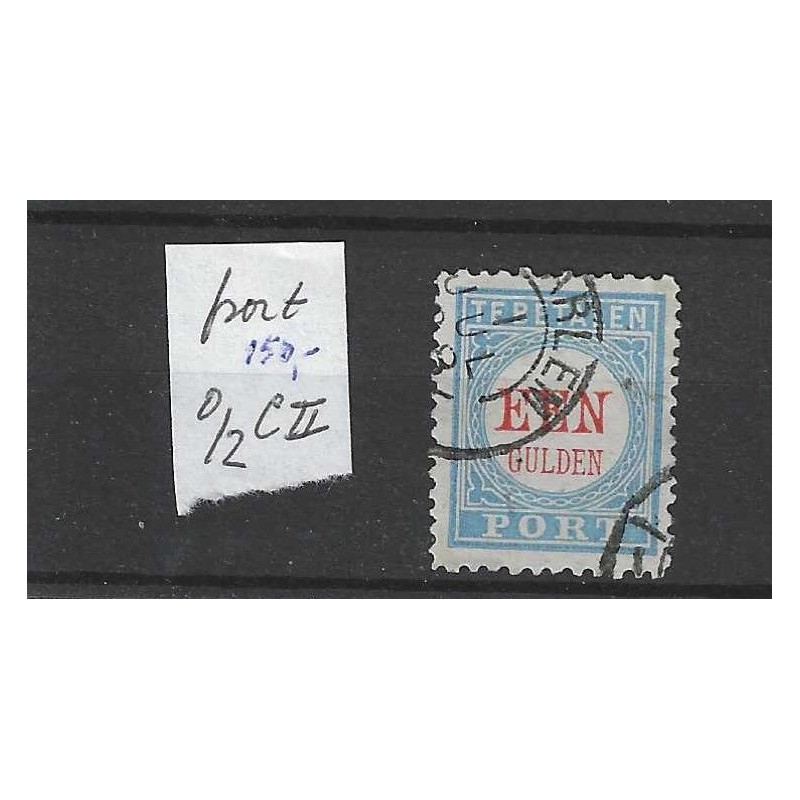 Nederland  P12 C-II  Port 1881  VFU/gebr  CV 150 €