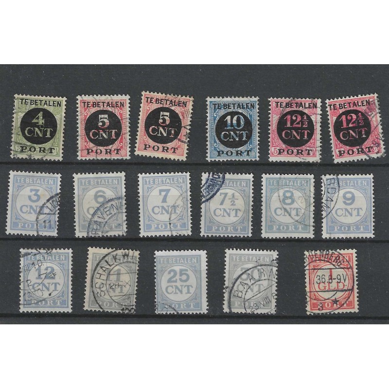 Nederland  P65-68, P69/79 Port VFU/gebr CV 13 €