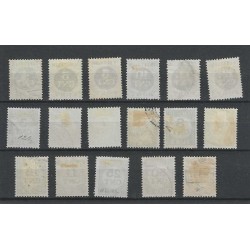 Netherlands  P65-68, P69/79 Postage due VFU/used CV 13 €