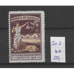 Netherlands IN2  Interneringszegel  MNH  CV 250 €