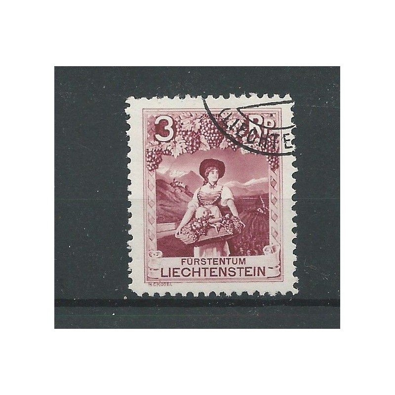 Liechtenstein 94A Landschaften & Fürsten  VFU/gebr  CV 3 €