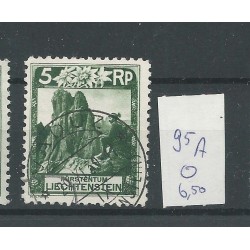 Liechtenstein 95A Landschaften & Fürsten  VFU/used  CV 6,5 €